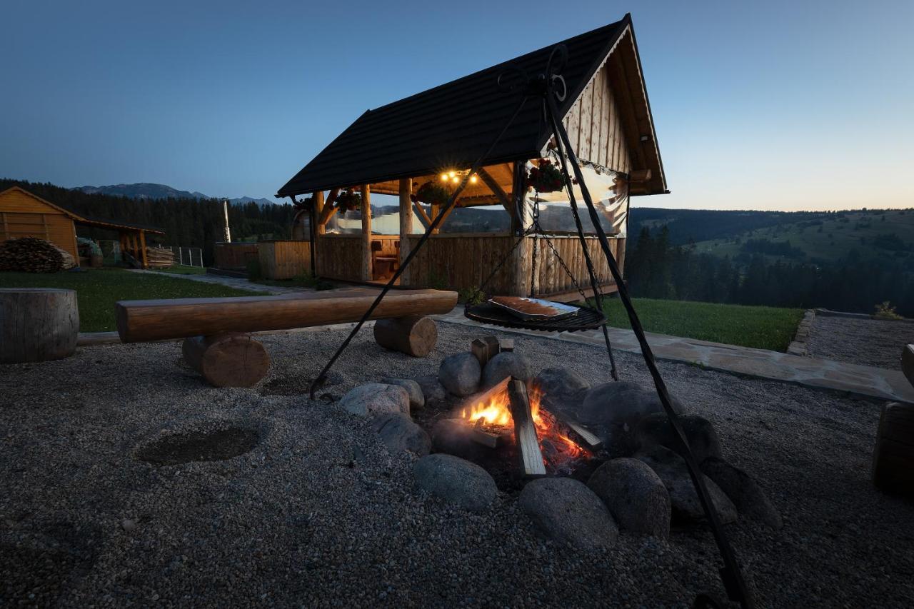 Witowianskie Domki Z Kominkiem, Jacuzzi I Sauna Dzianisz Esterno foto