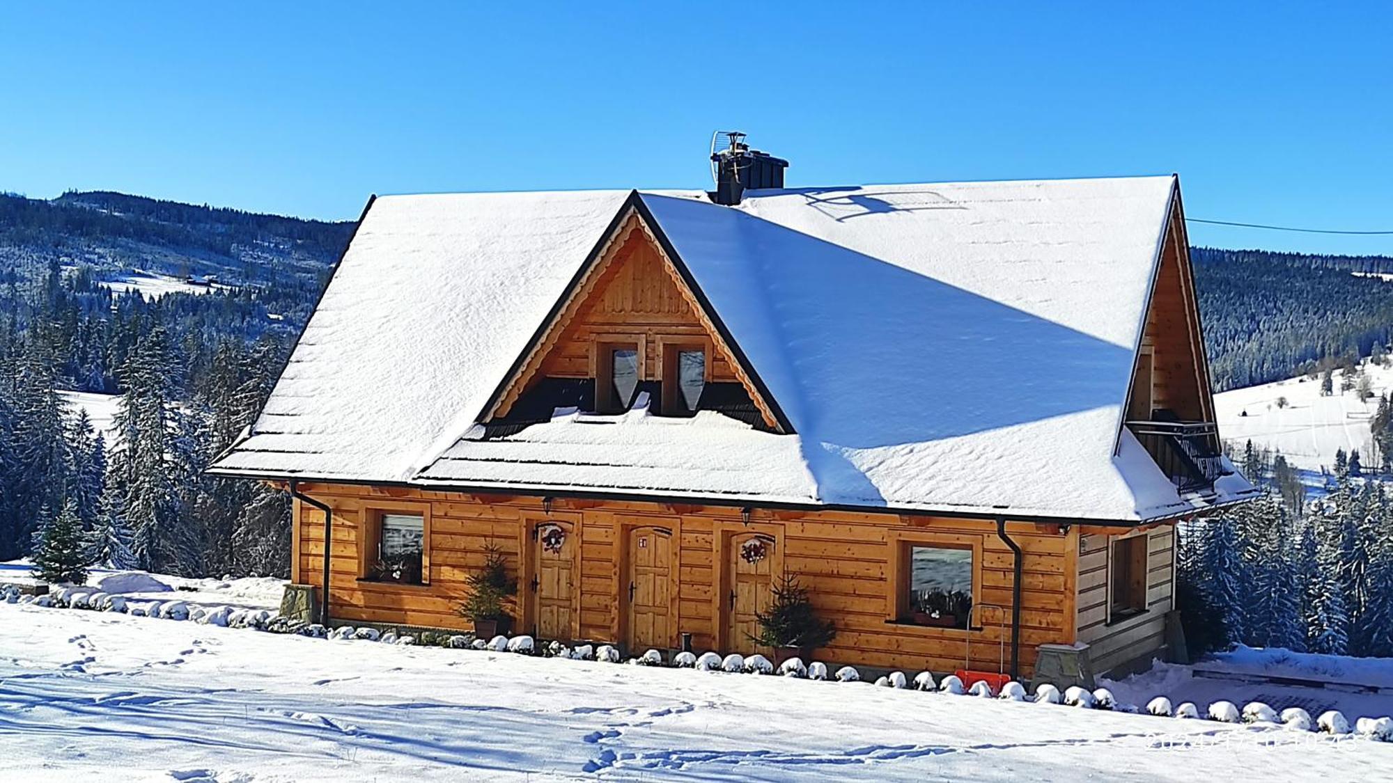 Witowianskie Domki Z Kominkiem, Jacuzzi I Sauna Dzianisz Esterno foto