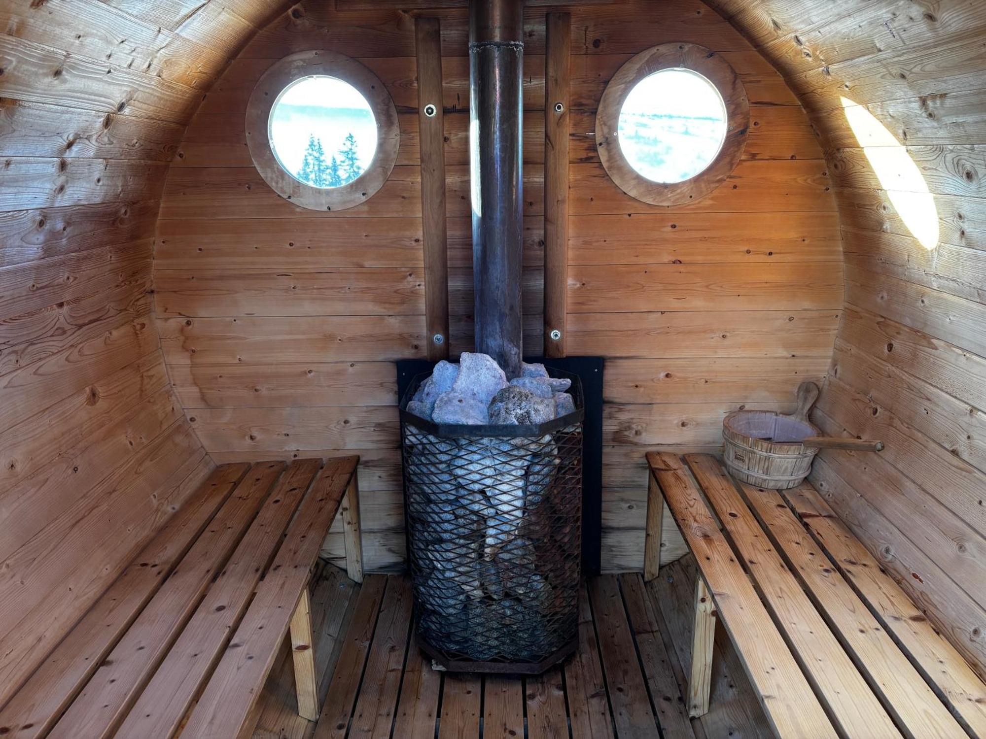 Witowianskie Domki Z Kominkiem, Jacuzzi I Sauna Dzianisz Esterno foto