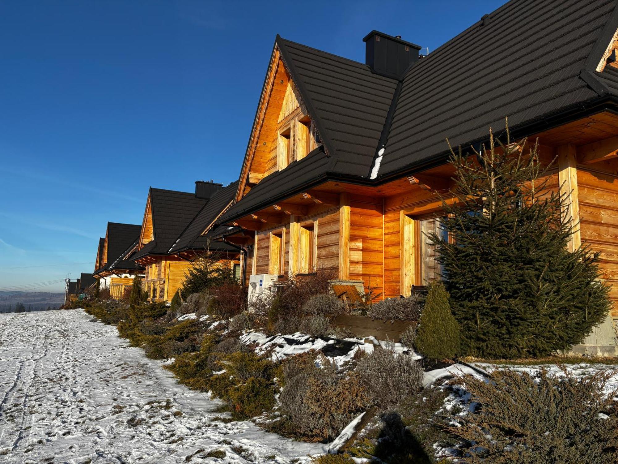 Witowianskie Domki Z Kominkiem, Jacuzzi I Sauna Dzianisz Esterno foto