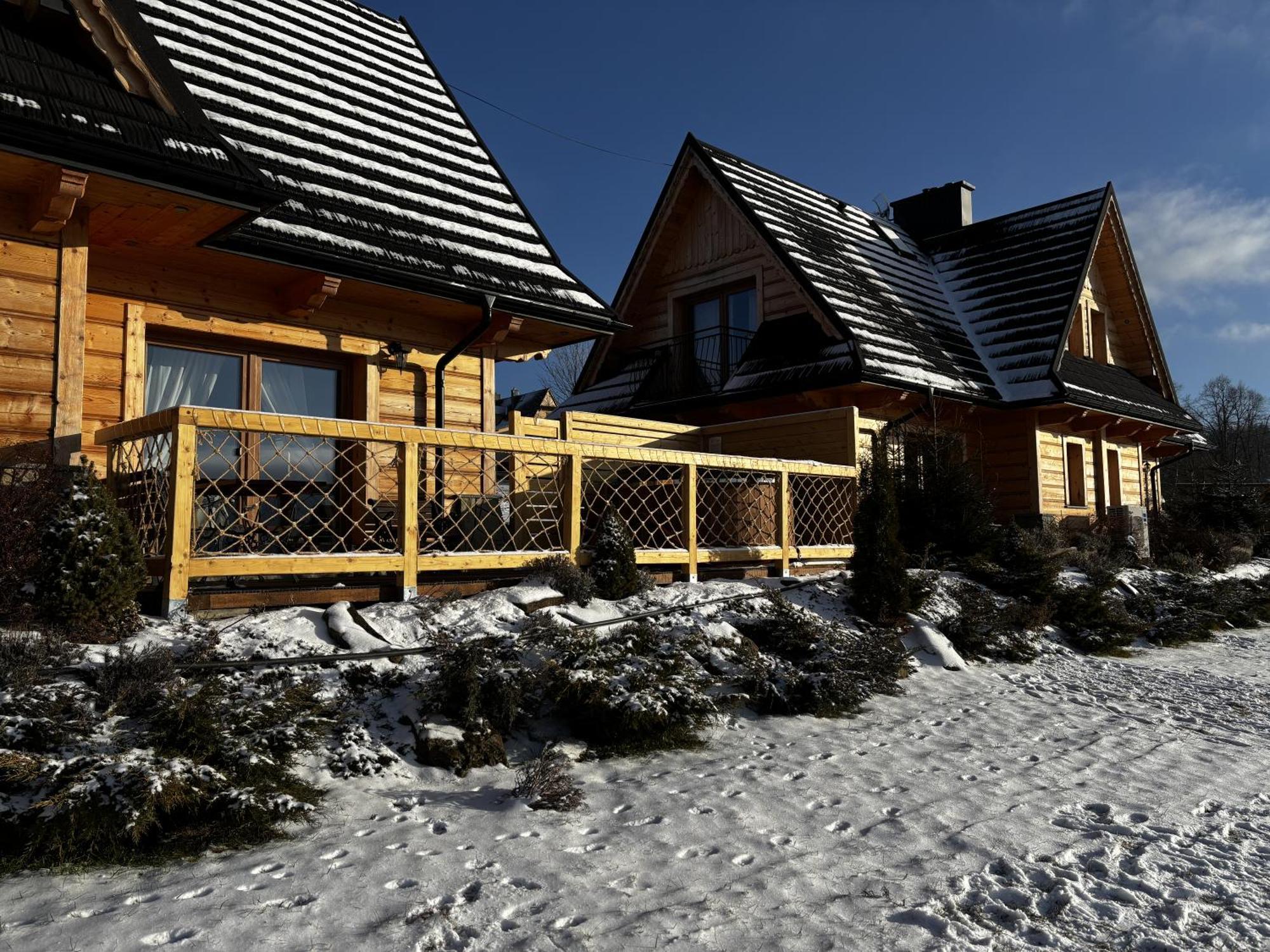 Witowianskie Domki Z Kominkiem, Jacuzzi I Sauna Dzianisz Esterno foto