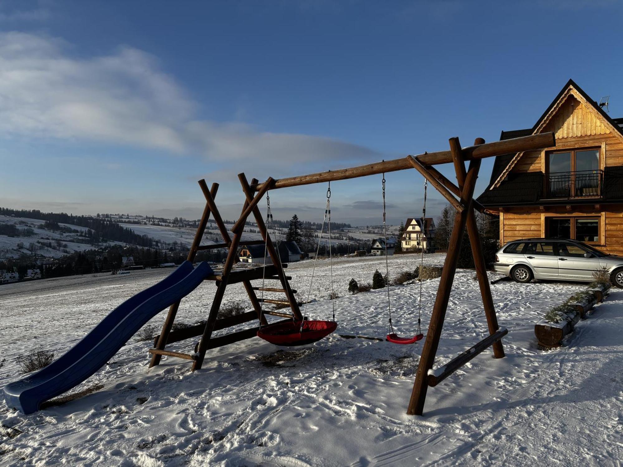 Witowianskie Domki Z Kominkiem, Jacuzzi I Sauna Dzianisz Esterno foto