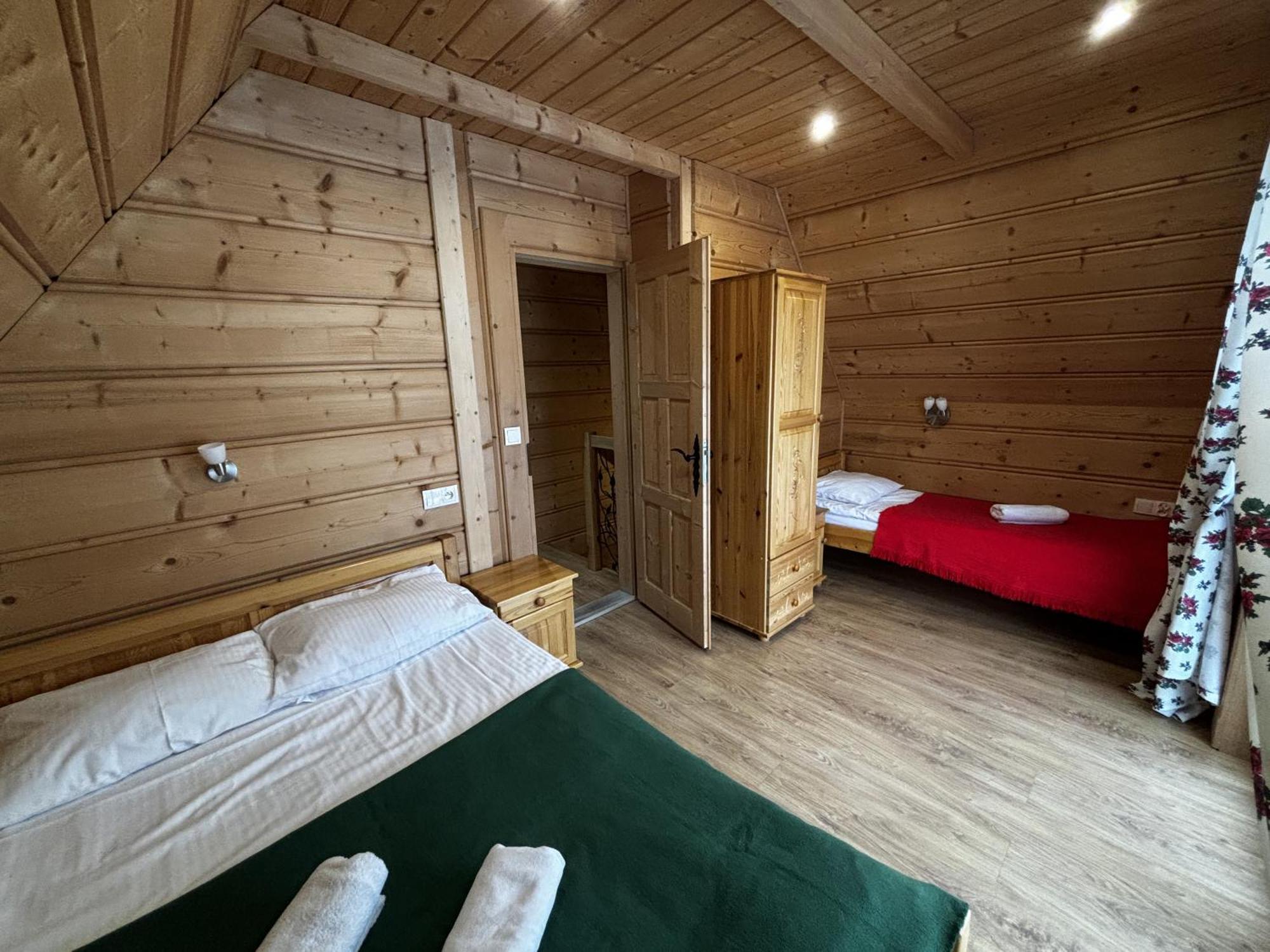 Witowianskie Domki Z Kominkiem, Jacuzzi I Sauna Dzianisz Esterno foto