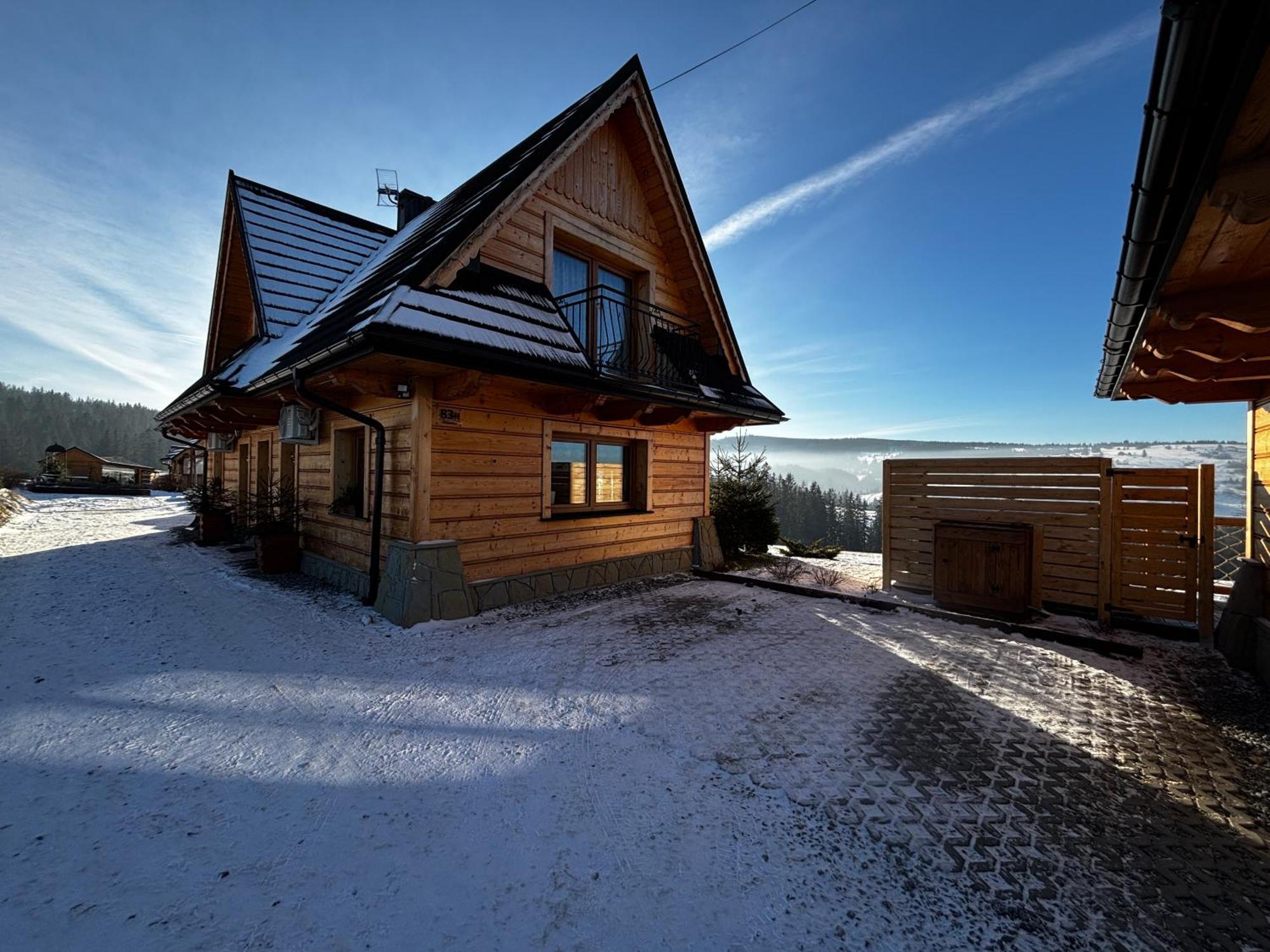 Witowianskie Domki Z Kominkiem, Jacuzzi I Sauna Dzianisz Esterno foto